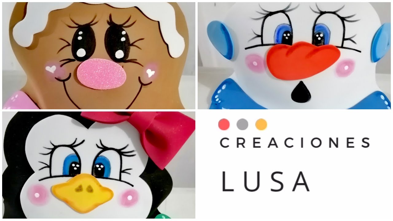 Viseras foamy para navidad. 