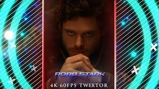 Robb Stark 4K60Fps Twixtor No Cc Game Of Thrones Season 1