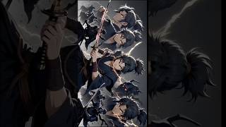 Ren vs 10 Shadow Samurai ⚡ Ultimate Lightning Katana Battle#samurai#samuraibattle#shadow