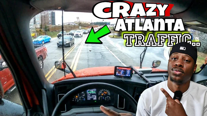 I Drove A Semi Truck in Atlanta During Rush Hour, and it was BAD!