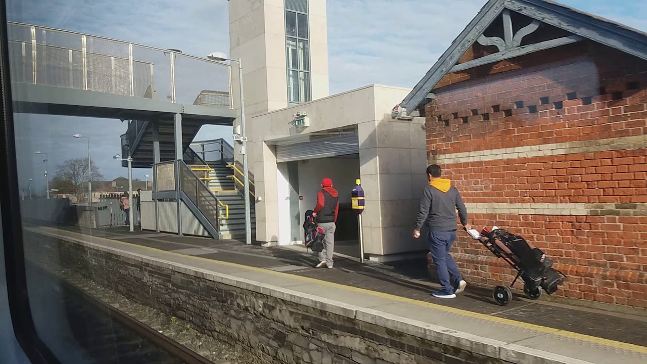 Train journey between Malahide and Rush & Lusk