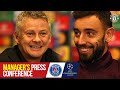 Bruno to captain United in Paris | Press Conference | PSG v Manchester United | Champions League