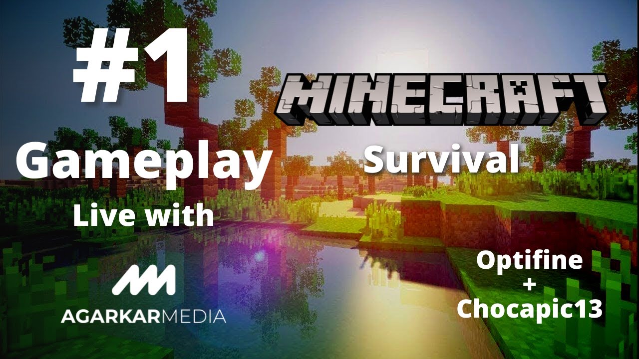 LIVE | MineCraft Survival #1| AgarkarMedia Games Live Stream