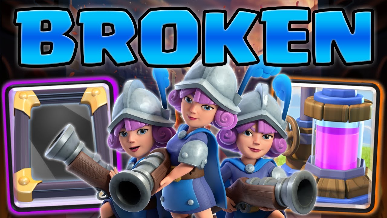 BEST 3 MUSKETEERS PUMP MIRROR deck in Clash Royale! YouTube