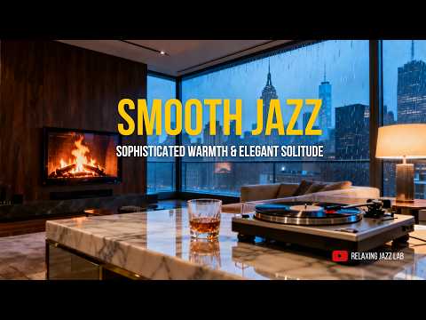 Midnight Manhattan Rainy Jazz: Sophisticated Warmth & Elegant Solitude 🌧️