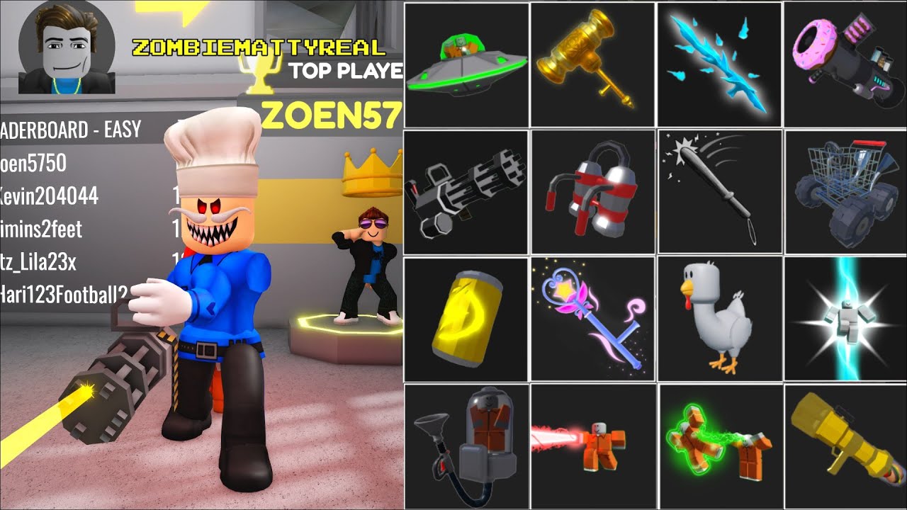 NEW Item Unlocked In BARRY'S PRISON RUN (OBBY) PAPA PIZZA Morph