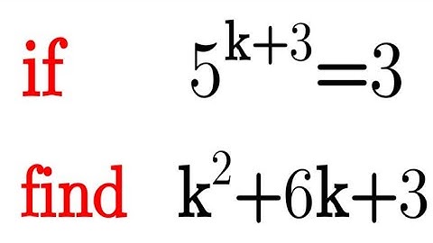 How strong is your mathematical manipulating skills 