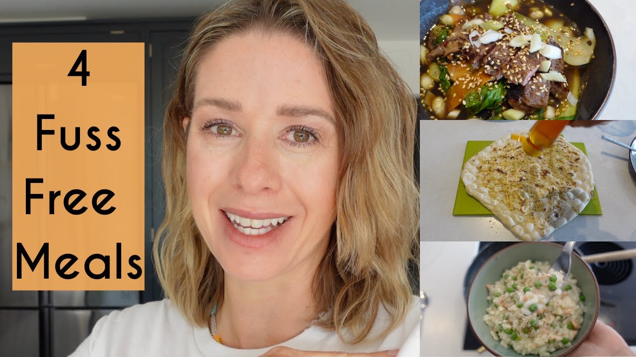 4 EASY WEEKDAY MEALS | DINNERS MY KIDS WILL EAT | Kerry Whelpdale