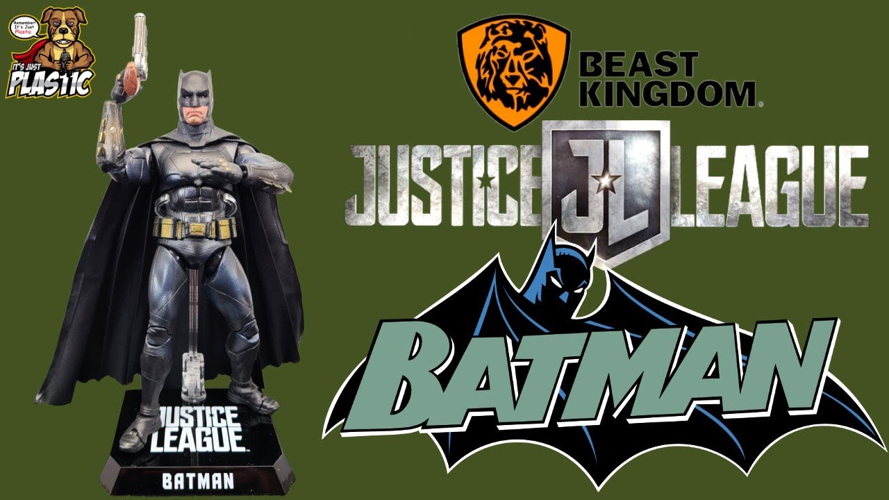 Beast Kingdom DCEU Justice League Batman Opening / Action Figure Review