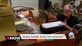 Keep Daylight Saving Time permanent