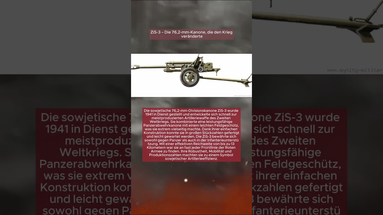 ZiS-3 – Die 76,2-mm-Kanone, die den Krieg veränderte | Geschichte & Technik