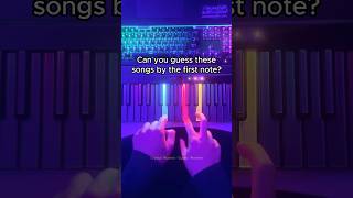 99% of people know these songs by the FIRST note👀