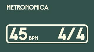 45 BPM Metronome | 4/4 time | Largo | 10 Minutes