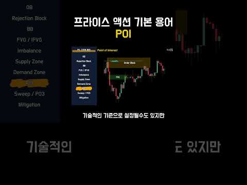 POI란? 프라이스액션(price action) 용어 이해하기 #shorts #POI