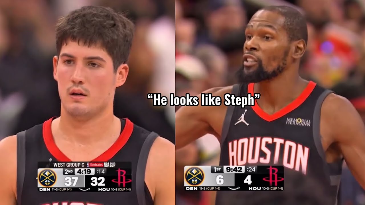 Reed Sheppard Is Looking Like A Baby Steph Curry & Impressed KD 🔥