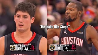 Reed Sheppard Is Looking Like A Baby Steph Curry & Impressed KD 🔥