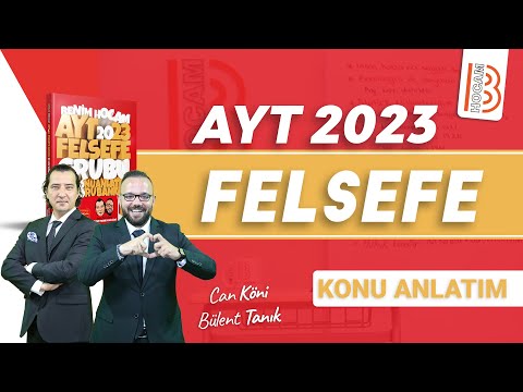 35) Bülent TANIK - Psikoloji Bilimini Tanıyalım (AYT-Felsefe) 2023