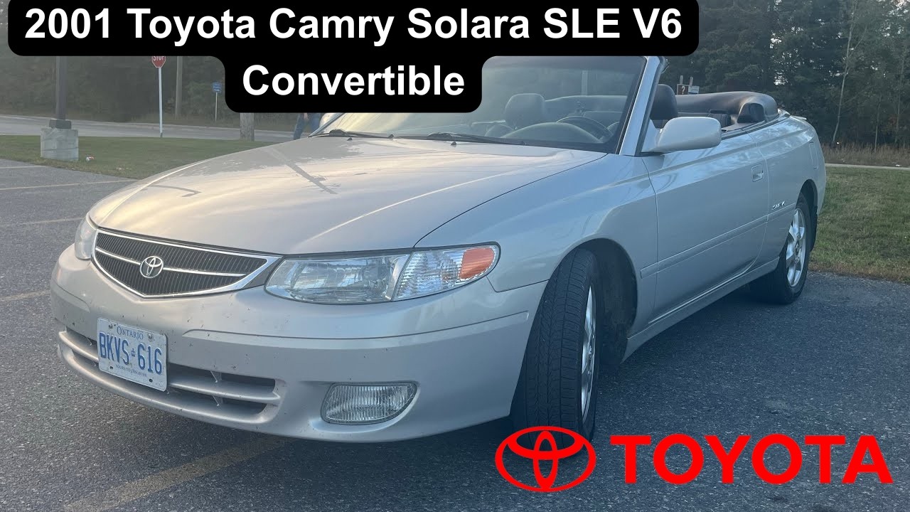 2001 Toyota Camry Solara Convertiblenull