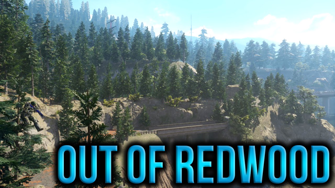 BO3 - Out Of The Map Redwood Glitch!