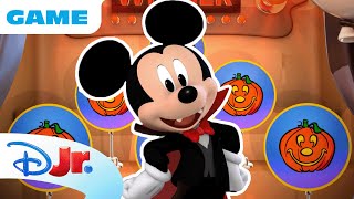 join mickey mouse play which is witch matching game trick