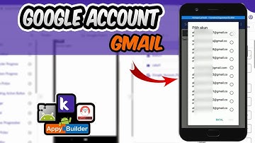 Akun Google Atau Gmail Pada Kodular Mit App Inventor Appybuilder Thunkable