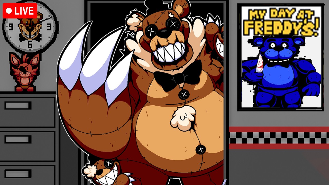 This FNAF Game Just Gets Even More Chaotic... (ALL ENDINGS) - YouTube