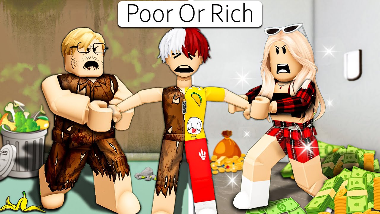 RICH to POOR in ROBLOX BROOKHAVEN!