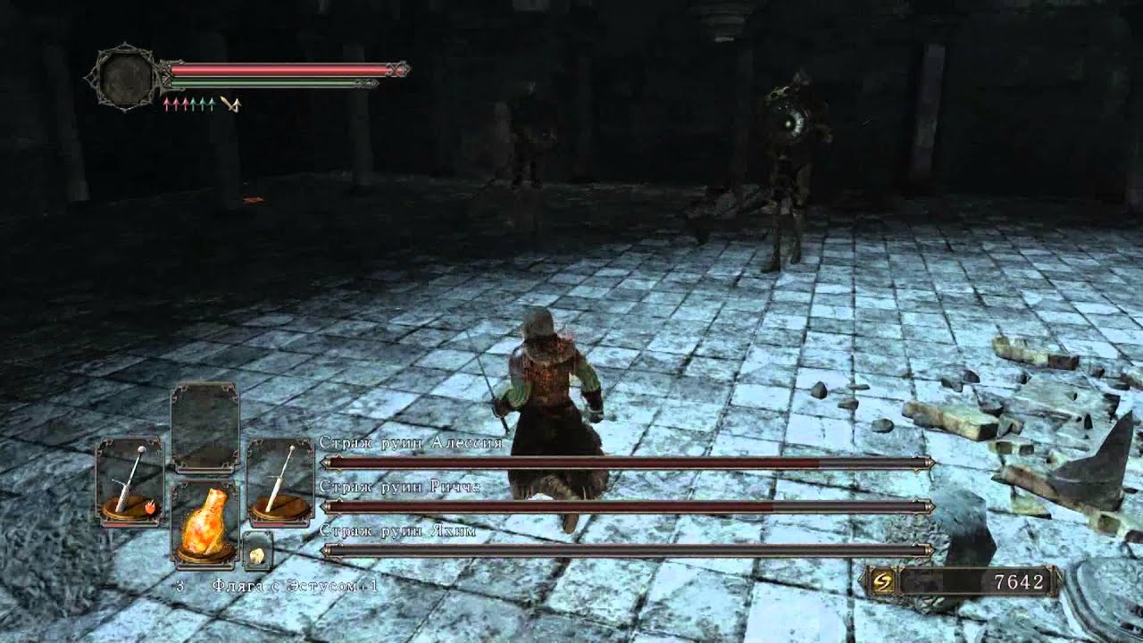 Dark Souls 2 Ruin Sentinels (solo, dual swordsman)