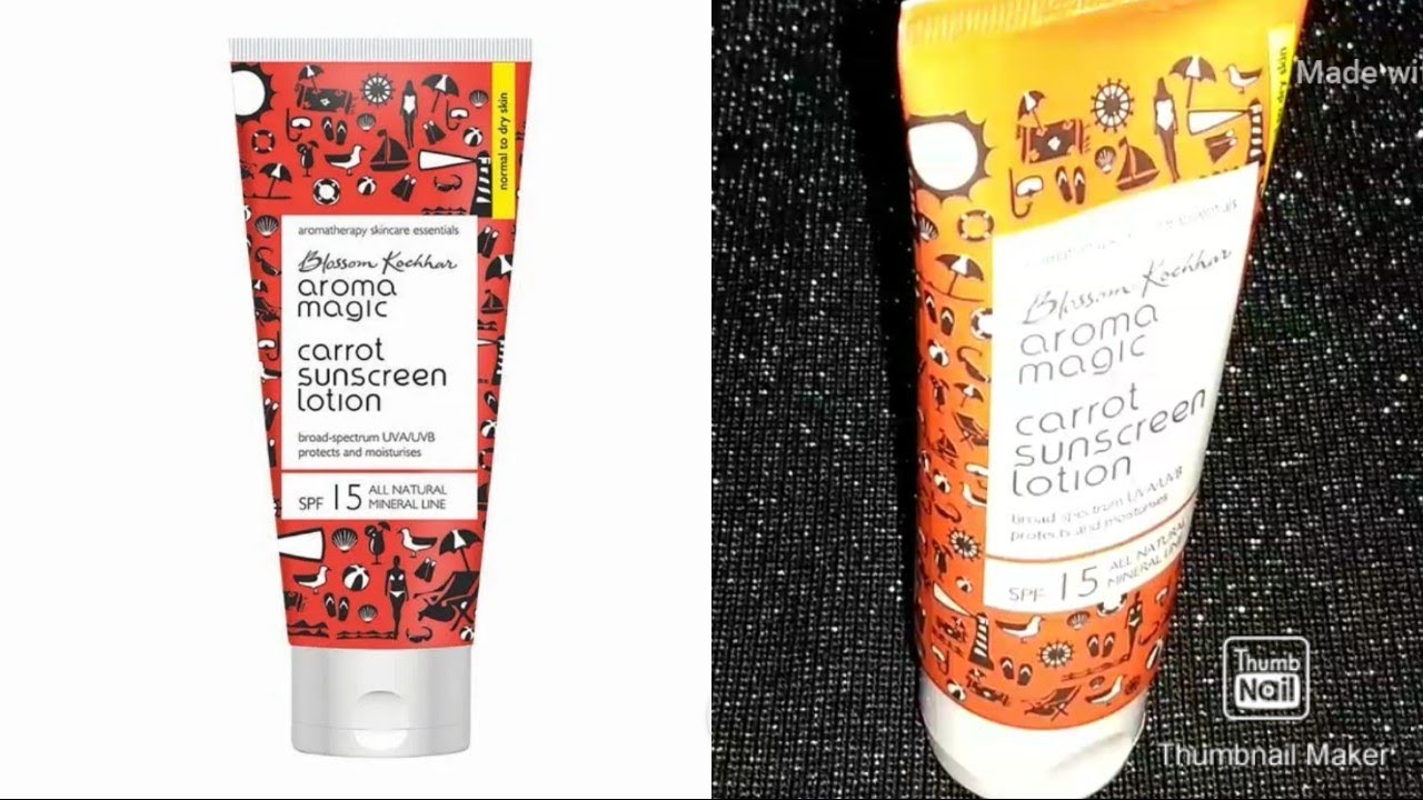 aroma magic sunblock lotion review
