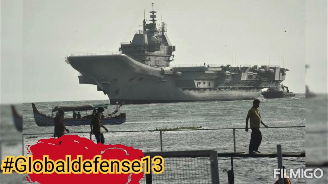 India Launched New Aircraft Carrier Named INS Vikrant globaldefense13 india-launched-new-aircraft-carrier-named-ins-vikrant-globaldefense13