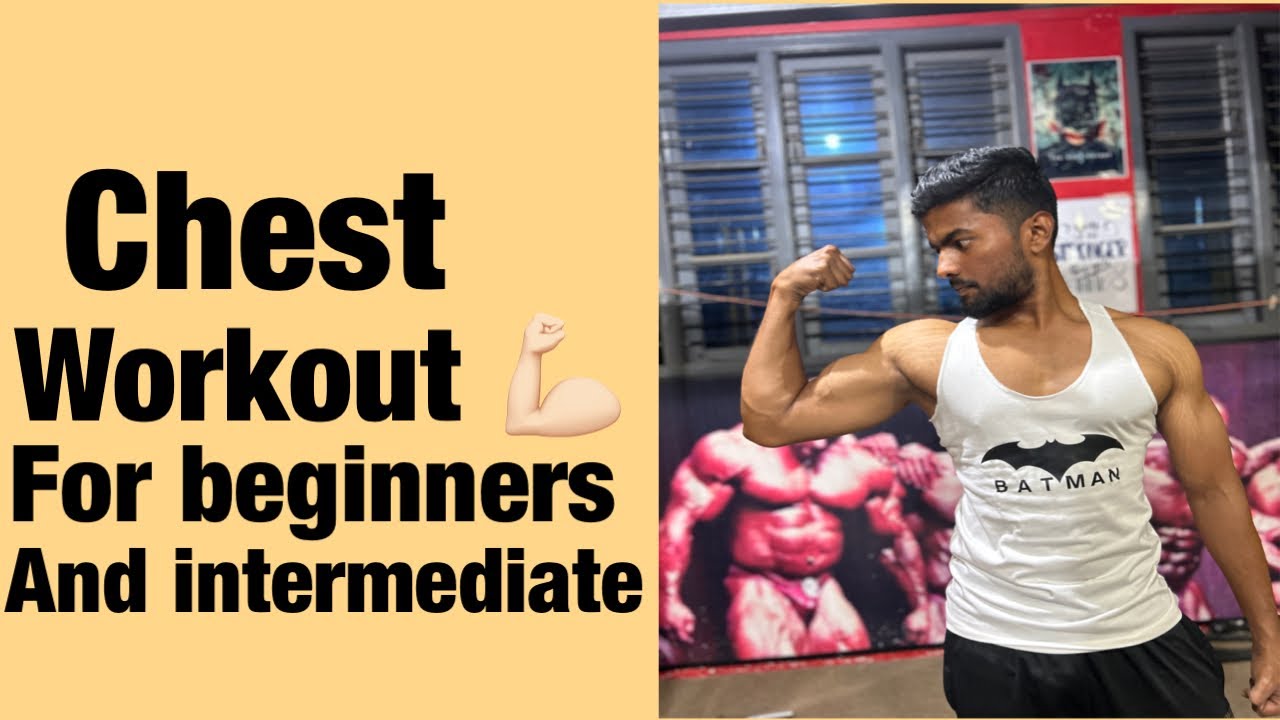 Chest workout for beginners - YouTube
