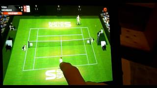 Stick Tennis IPad screenshot 4