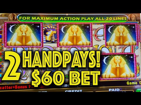 2 HANDPAY JACKPOTS on CLEO 2 Slot in a ROW! 80,000 Subscriber Celebration!