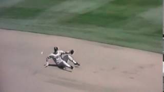Kent Hrbek Kick Save & A Beauty On Mike Davis Minnesota Twins