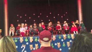 20151222/prek3 Xmas concert. You better watch out