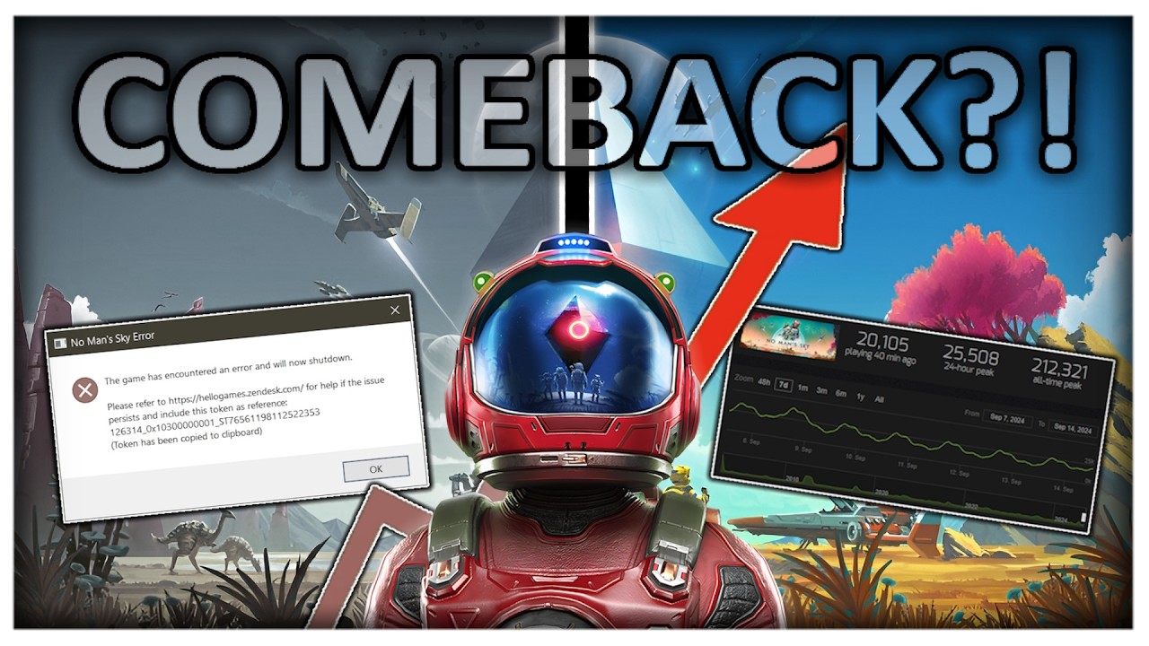 No Man's Sky ~ Das beste Comeback eines Videospiels JEMALS?! - YouTube