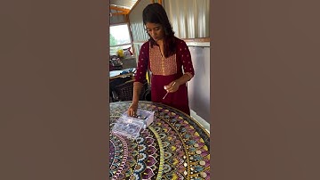 5.5 feet ₹18000/- 8883763524 #dotmandalapainting #mandala #dotmandalaart #dotmandalas