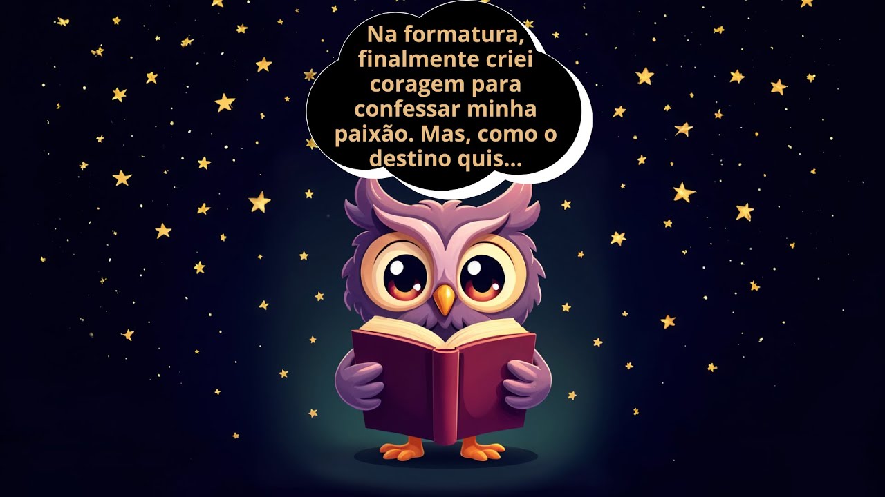 Na formatura, finalmente criei coragem para confessar minha paixão. Mas, como o destino quis...