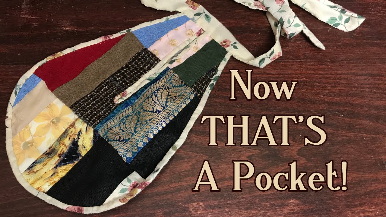 Making an 18th Century Patchwork Pocket