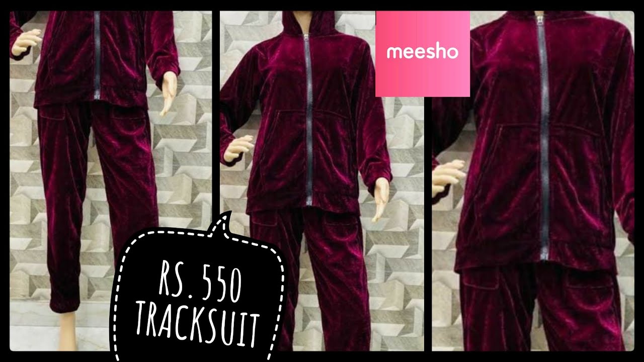 Meesho Velvet Track Suit Meesho Haul Meesho Nightwear Haul