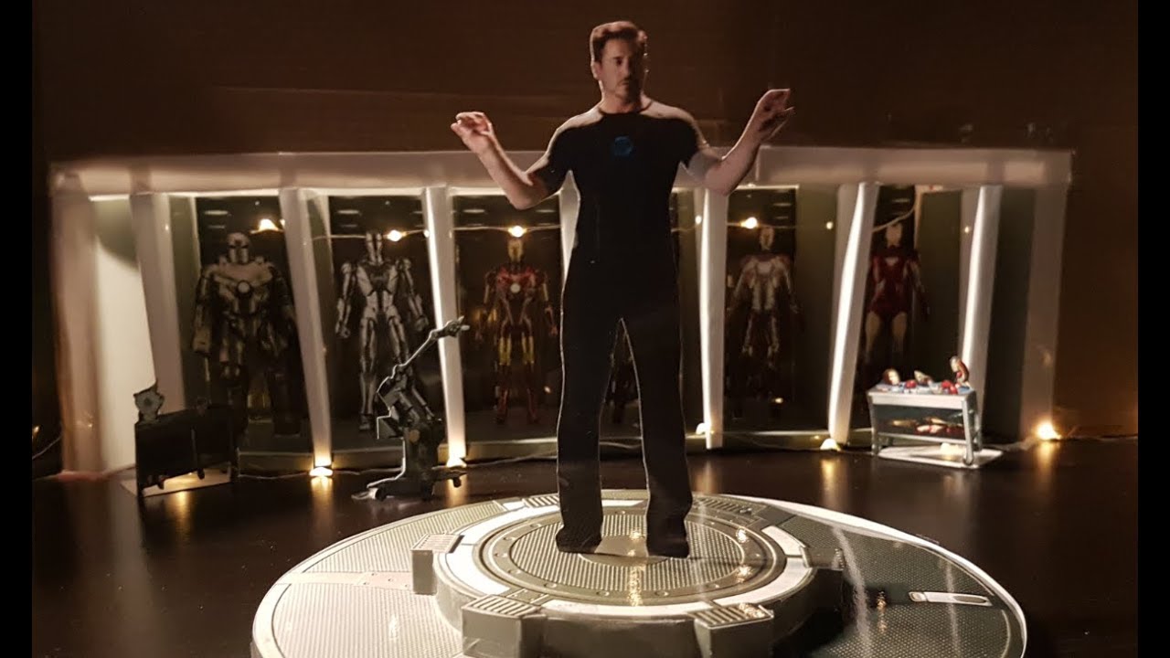 Tony Stark S Garage Cardboard Youtube