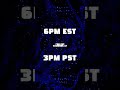 Tune in TODAY to 311 TV at 6PM ET / 3PM PT 📺