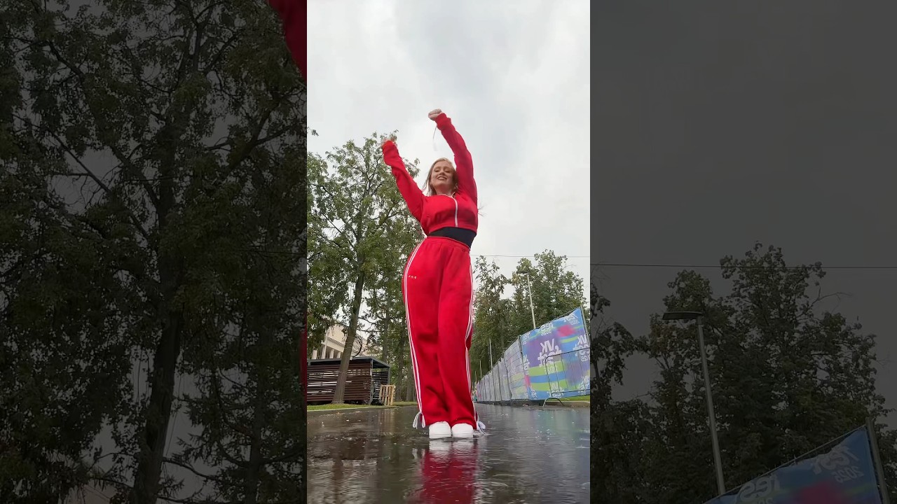 POLI dance to Blackpin Jump (dancing in the rain)