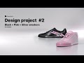 AI Fashion project #2 _Black+Pink+Silver sneakers