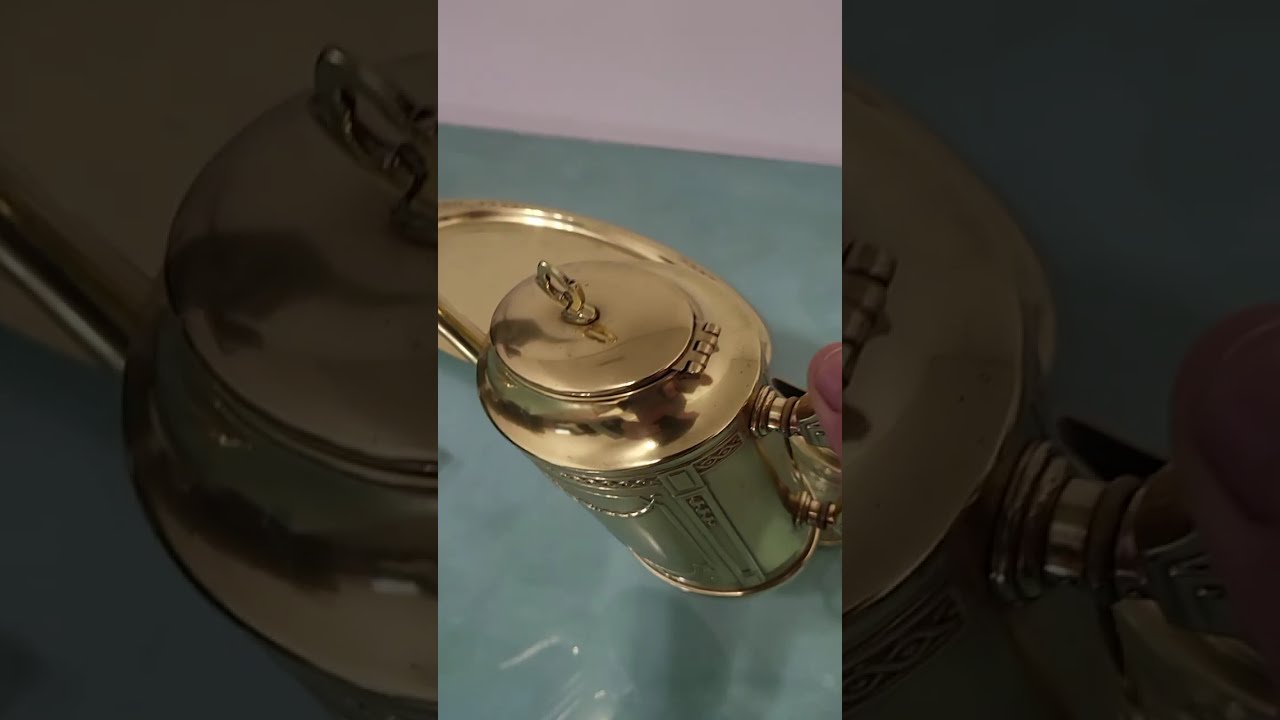 Tea Coffee Matching Set Art Deco Antique French Never Polish Jug Bowl polished