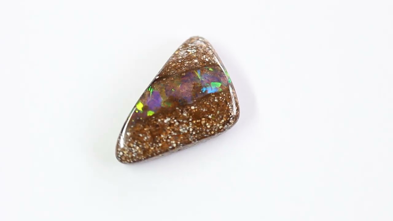 4.80ct Natural solid boulder opal loose stone