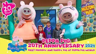 Daddy Pig and Mummy Pig |  Peppa Pig 20th Anniversary | Peppa Pig World by PlanIt Park 6,737 views 3 weeks ago 50 seconds