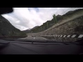 F12 chasing a 918 Spyder through the Stelvio Pass
