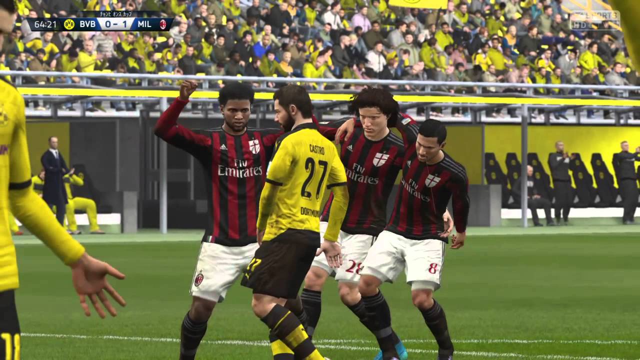 Fifa 16 ミラン2年目vsドルトムント Youtube