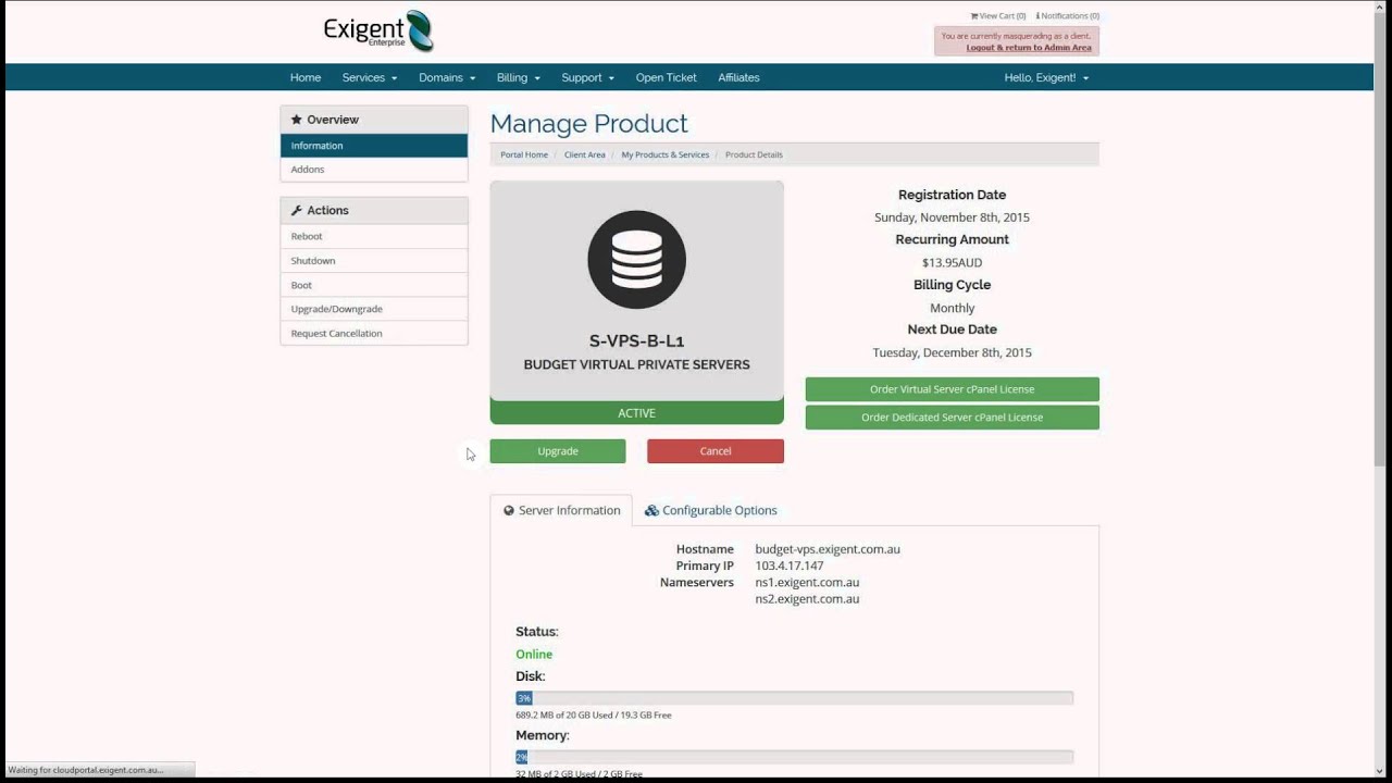How to upgrade your VPS - YouTube